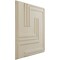 Ekena Millwork 19 5/8in. W x 19 5/8in. H Geometric EnduraWall Decorative 3D Wall Panel Covers 2.67 Sq. Ft. WP20X20GMEPE - alternate 2